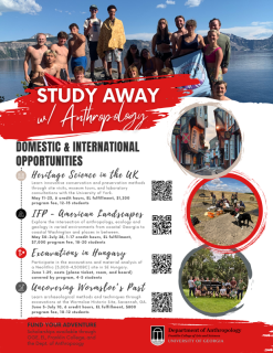 Study Away poster