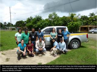 The UGA-Gorgas Memorial Institute team