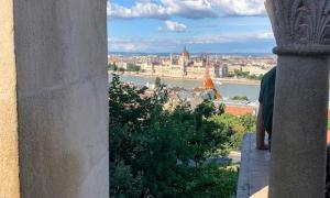 Annabelle Hartley: Parliament of Budapest from Buda Castle